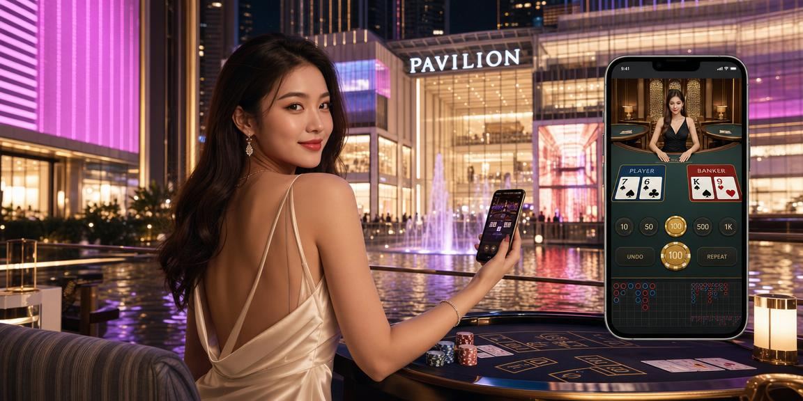 Bermain Baccarat dengan pengalaman kasino langsung